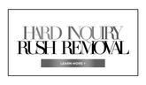 Hard Inquiry Removal
